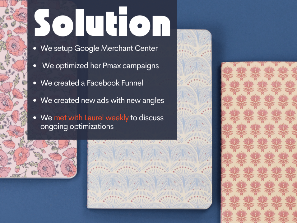 Laurel Denise Case Study Screenshot 3